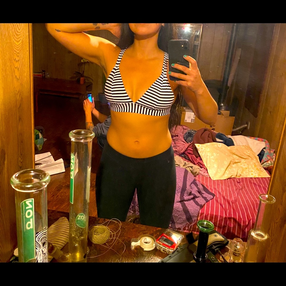 PINK bralette/ bikini top